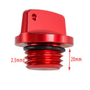 Engine Oil Filler Cap Plug Replacements fit for Yamaha Suzuki Kawasaki Screw-in