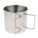 4pcs Stainless Steel Cups Shatterproof Pint Drinking Cups Metal Drinking Glasses