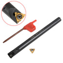 1X(1pc Snr0010k11 Internal Tool Boring Holder+ Wrench + 11ir A60 Carbide In