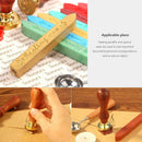 Retro DIY Sealing Wax Strips Text Pattern Fire Painting Stick for Stamp (A) A