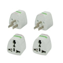 2PCS 3-Prong Australia Europe UK To US USA Canada Plug Adapter Travel Adaptor