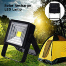 Portable Solar Powered LED Rechargeable Bulb Light Yard Outdoor Camping Lam