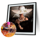 Beauty Lady 5D DIY Embroidery Diamond Painting Cross Stitch Kit Needlework