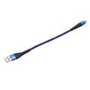 0.2M USB Cable Android Charger Data Cable, Micro-USB Fish Tail Braided Dura S9P8
