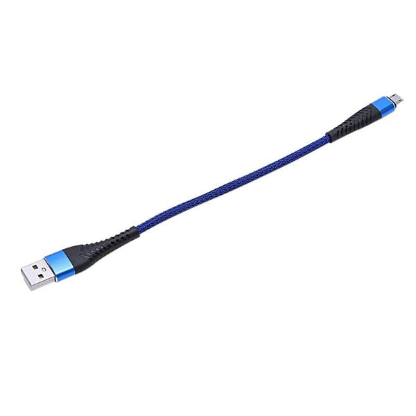 0.2M USB Cable Android Charger Data Cable, Micro-USB Fish Tail Braided Dura S9P8