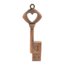 4GB Flash Drive USB 2.0 Heart Key Shape U-Disk Drive for Computer
