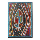 DIY Leaves Special Shaped Diamond Painting 50 Pages A5 Notebook Sketchbook