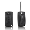 2 Buttons Case V2 Car Key Control Cover for PEUGEOT 207 307 308 407 607 J1B2