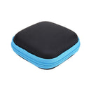 80*80*30mm Square EVA Case Headphone Bluetooth Earphone Cable Storage Box