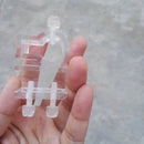 Aquarium Tube Holder Landscape Filter Transparent Acrylic Accessories Practical