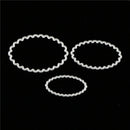 6pcs oval metal cutting dies stencil scrapbook album paper embossing craft LJ