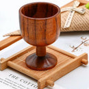 New Wooden Wine Glass Exquisite Creative Solid Wood Glass Jujube Wine Glass
