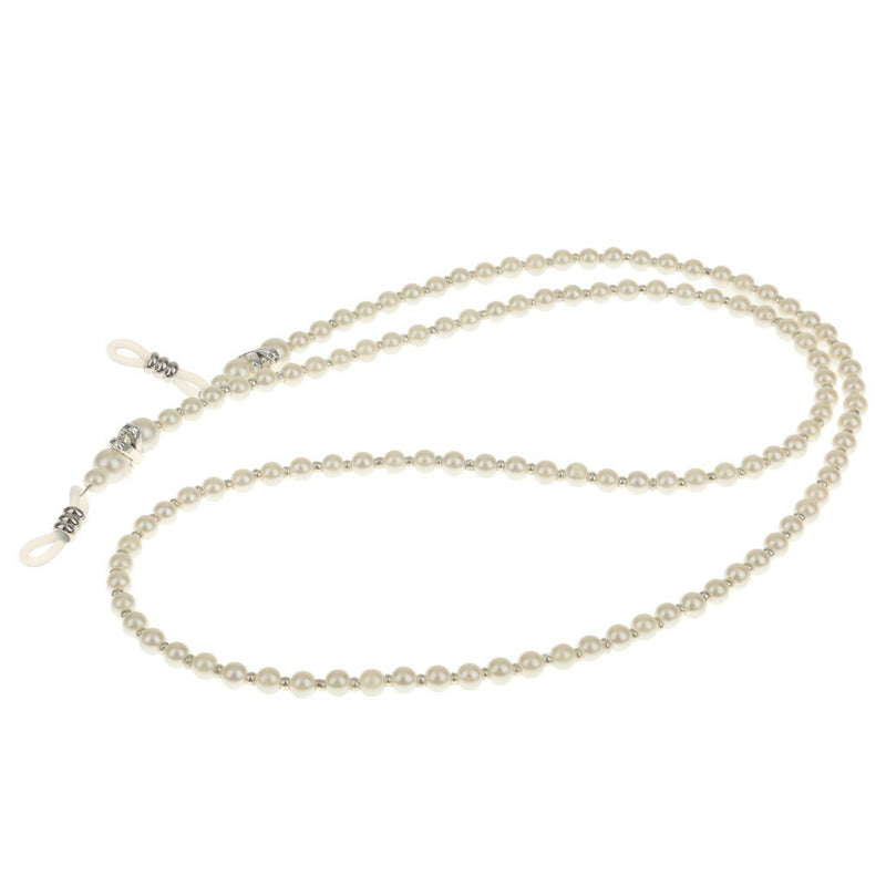 Imitation Pearls Bead Chain Strap Cord for Spectacles Glasses Eyeglasses