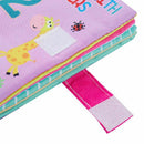 Soft Baby Cloth Book Early Educational Newborn Crib Toys for 0-36 Months In W7B2