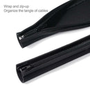 4 Pack Cable Management Sleeve 20 inch Adjustable Cord Wrap System for TV PC