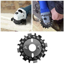 2.5" 8 Tooth AngleGrinder Disc Tooth Chain Saw Carving Best Culpting Tool T6M9