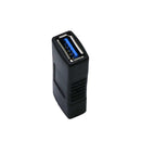 2Pcs USB 3.0 Female To USB 3.0 Female Jack Converter Joiner Coupler Adapter