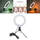 Lightweight Makeup Video Lamp with Adjustable Tripod for Selfies of 6
