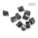 10pcs SMD DC-050 DC Power Jack Socket Connector 5.5*2.1mm Socket Round Needle  Z