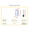 Wall-Mounted Toilet Brush Set Vented Stainless Steel Bathroom Bowl Cleaner G2R6