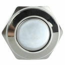 16mm Flush Mounted Momentary SPST Stainless Round Push Button Switch L7P7
