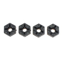 4Pieces RC Car Wheel Hexagonal Drive Hub Adapters for 1:14 Wltoys 144001 RC
