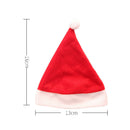 1pc mini lint santa claus hat christmas xmas holiday  top topper decor ATAU FT