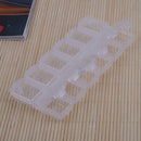 12 Grids Tool Jewelry Storage Box Portable Mini Kit Double Rows Box Display A