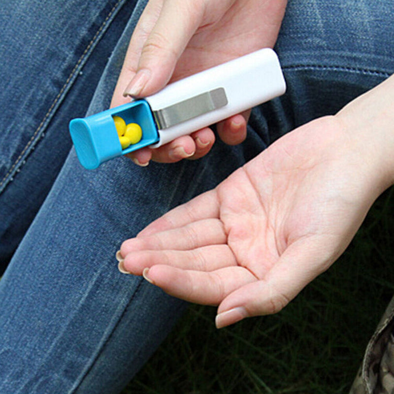 3 Grids Portable Pill Medicine Box Holder Storage Organizer Container Case Cy