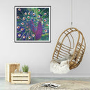 5D DIY Special Shaped Diamond Painting Peafowl Cross Stitch Craft Kits Wall Art