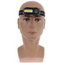 LED USB Rechargeable Headlamp Headlight COB Outdoor Emergency Headlight+1*186%!