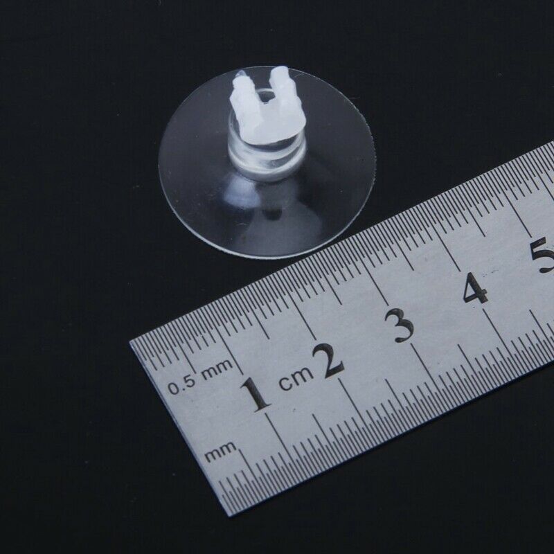 10 x Air Line Tubing Aquarium Suction Cup Clip V3X8