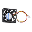 4pieces 12V 3Pin 60mm Mini 6cm Fan Silent Computer Cooler Cooling Fan PC
