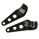 Black Motorcycle Motorbike Head Lamp Holder Headlight Mounting Brackets Fork