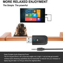3 in 1 USB Bluetooth 5.0 Audio Transmitter/Receiver Adapter For TV/PC/Car Gr_kz