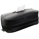 Leather Tissue Box Cover Car Back Seat Headrest Paper Towel Holder Org HLG