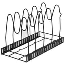Kitchen Organizer Pan Cutting Board Holder Dishes Rack Stand Storage Shelf