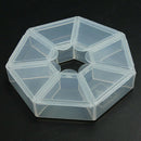 Clear Compartments Plastic Storage Box Case Craft Organizer Jewelry Bead Di I2A4