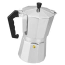 Moka Pot Aluminum Coffee Maker Stainless Steel Pot Cafe Shop Handmade 9 Cups
