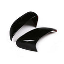 2Pcs Car Glossy Abs Rearview Mirror Cover for Mercedes a Class W177 A180 A2