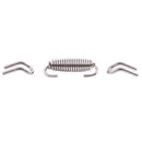 4x Motorcycle Exhaust Mounting Springs Kit Fully Rotatable 64MM Stainless S Z7E9