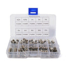 100 Picas 5x20mm Quick blow Fuse kit For glass tubes of 10 x 0.2A, 0.5A, 1A X9M3