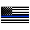 10pcs 4.5x2.5 inch Car Stickers US Flag Auto Laptop Helmet Decals (Type 1) A