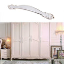Modern Cabinet Drawer Closet Door Handle Ivory White Cupboard Pull Bar