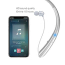 Bluetooth retractable headphones, wireless earplugs, neckband headphones, h