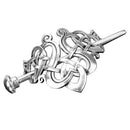 4x Viking Celtic HairPins Clip Hair Accessories Celtic Knot Hair Barrette