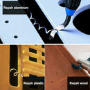 NB1100 Deburring Handle for Tube Reamer Tool Parts (10 Cutter Heads+Handle)