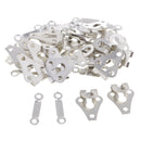 40 Sets Copper Sew-on Sewing Hook & Bar Closures for Dress Skirt Tunic Decor