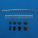 2.5mm Pitch 2 3 4 5 Pin JST SM Connector Male and Female Plug Housing Conne S2T8