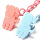 3Pcs Baby Kids Dummy Pacifier Soother Nipple Leash Strap Chain Clip Holder WGH